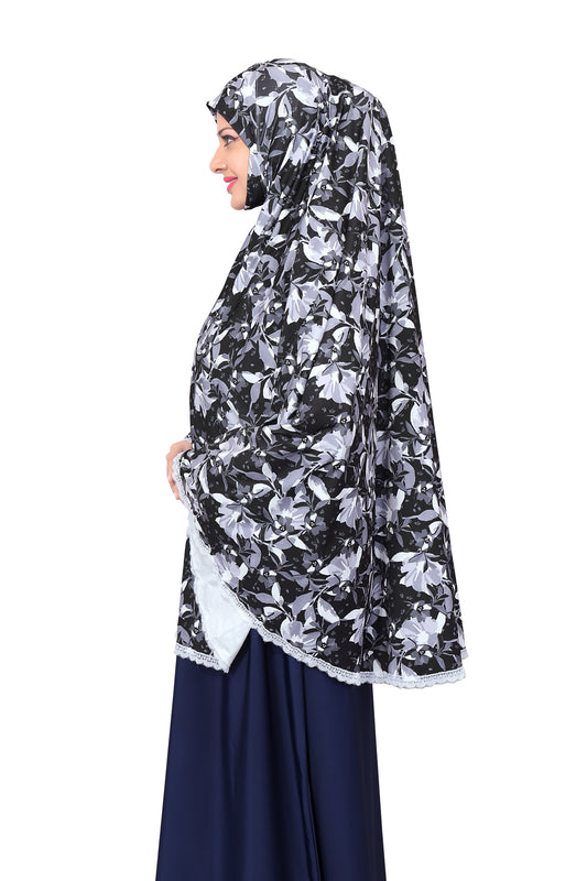 Black & White Floral