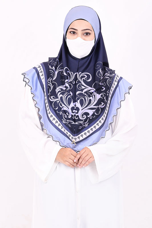 Malaysian Makhna (Navy Blue)