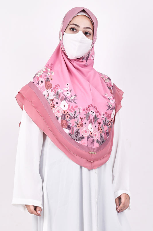 Malaysian Makhna Border Print