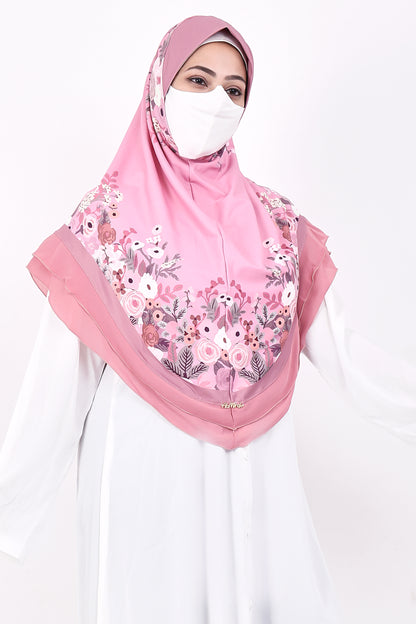 Malaysian Makhna Border Print