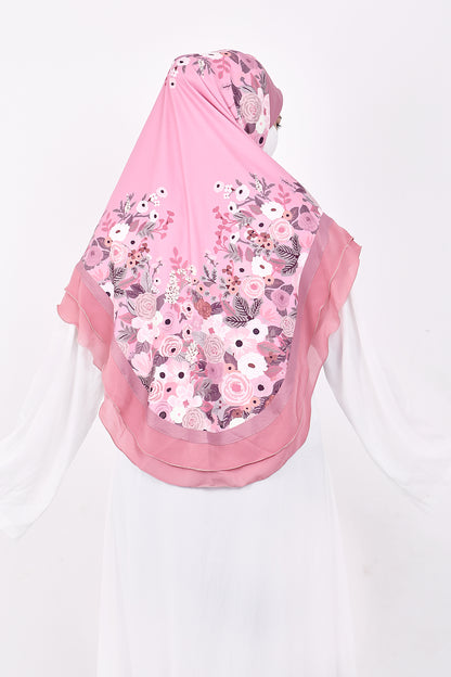 Malaysian Makhna Border Print